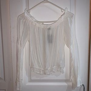 White Sheer Blouse